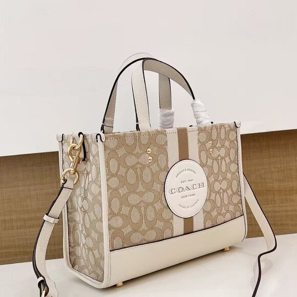 Coach canvas tote bag size 30*22*13cm - Picture 2 of 9